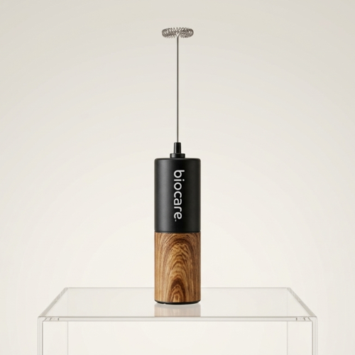 Biocare Electric Handheld Milk Frother — For Matcha, Coffee & Tea