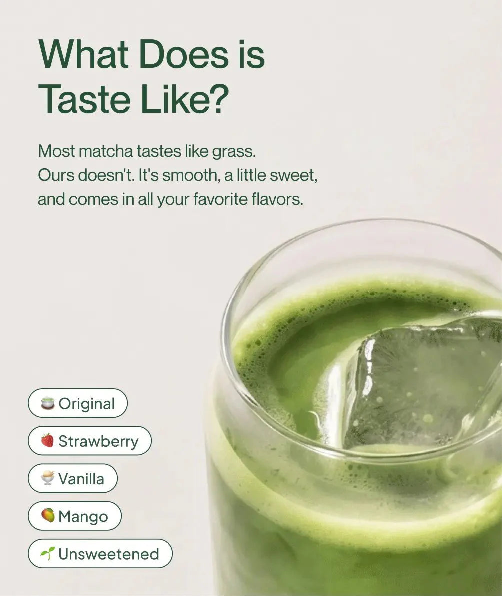 Morning Made Original Matcha Latte Powder — Organic, Sweetened Blend